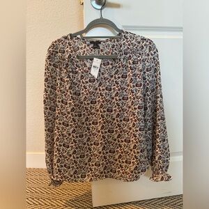 Ann Taylor Factory Long Sleeve Blouse